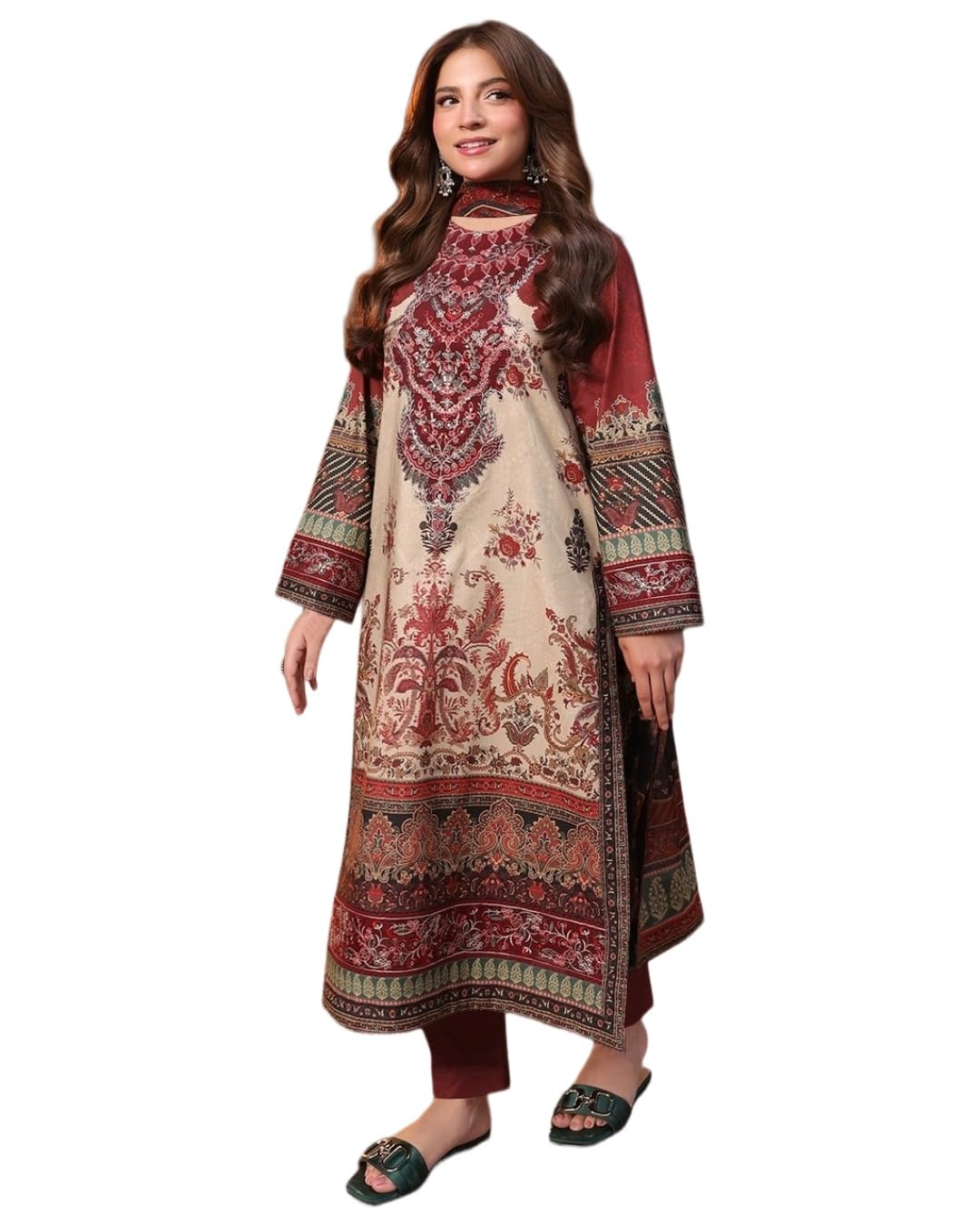 ANNI Designer Women’s Rayon Viscose Printed Straight Kurta Pant Set with Dupatta | Full Length Kurti | Bell Sleeve | Round Neck Ethnic Wear ANNI Designer Women’s Rayon Viscose Printed Straight Kurta Pant Set with Dupatta | Full Length Kurti | Bell Sleeve | Round Neck Ethnic Wear