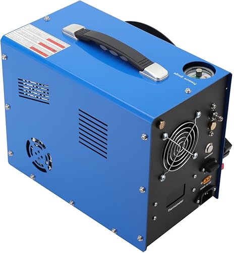 Miniatura 6 de SUDEG Compresor de aire PCP, bomba de compresor de aire de alta presión de 4500 PSI30 Mpa, compresor de aire portátil y juego de transformador,