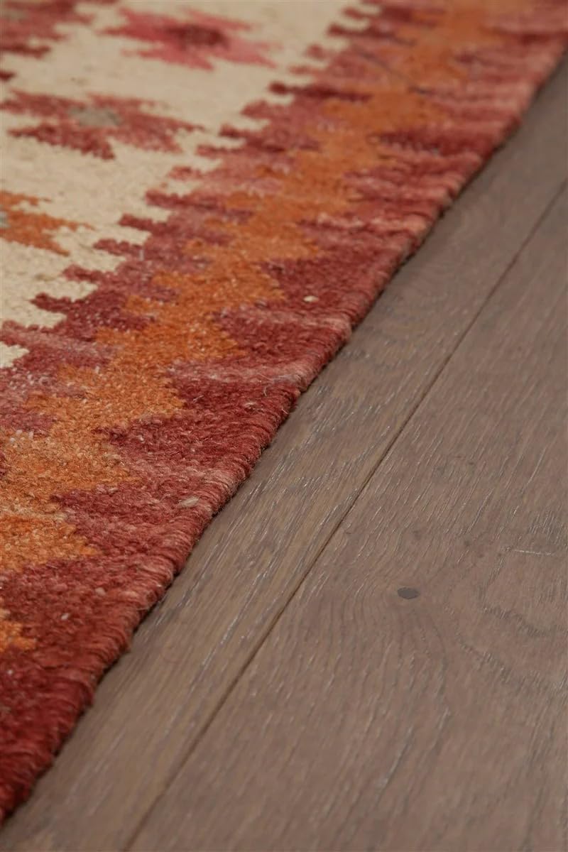 Tapis Kilim KABAN - 180 x 60 cm - Qualité Premium, style classique élégant - Chemin de couloir, entrée ou tapis de lit
