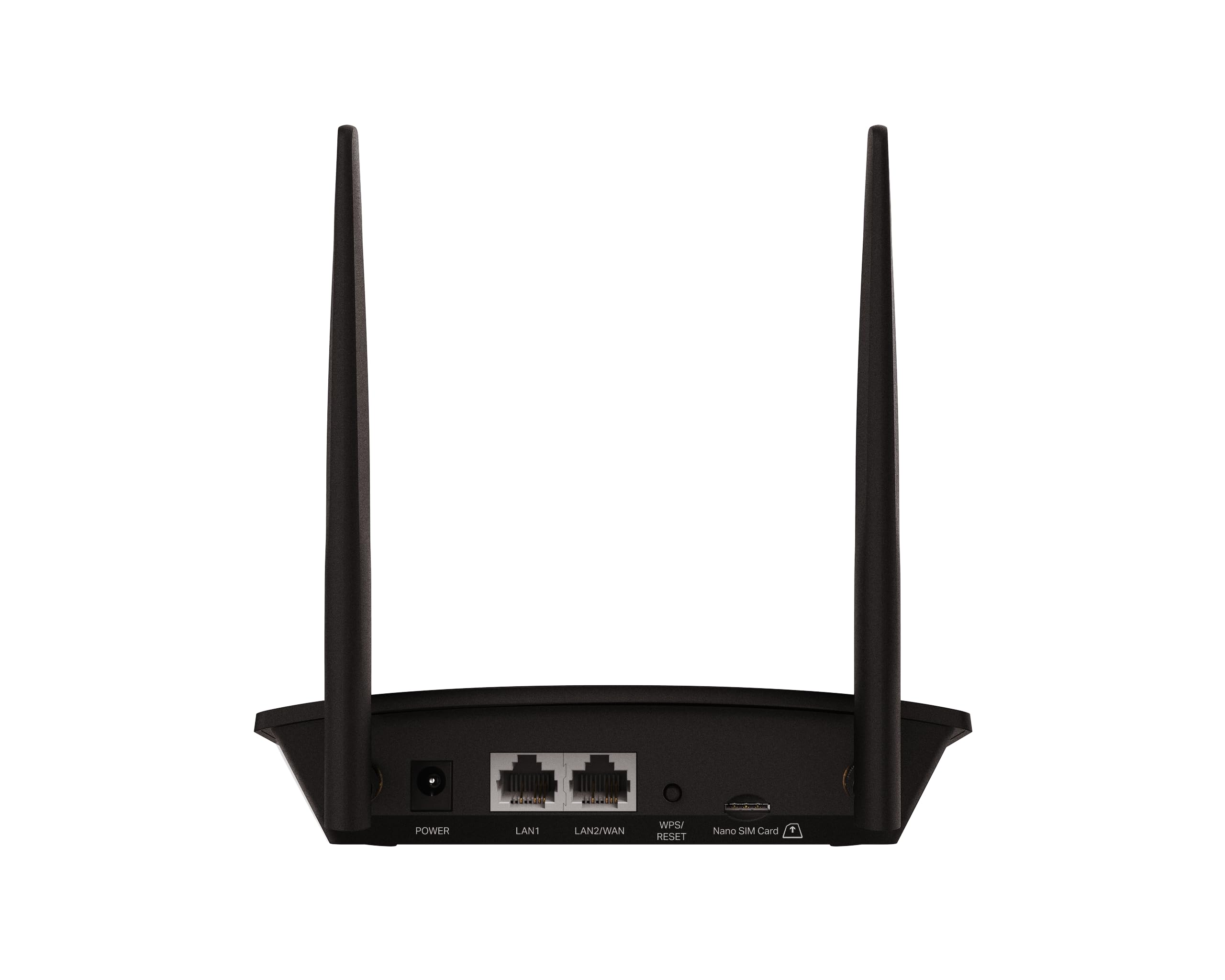 TP-Link TL-MR110 4G LTE Router, 4G Download 150 Mbit/s, WLAN 2,4 GHz 300 Mbit/s, 2 x Ethernet-Ports, 2 x Externe Antennen, Plug and Play, Router-Modus, bis zu 32 Geräte, Kindersicherung, Gast-Netzwerk