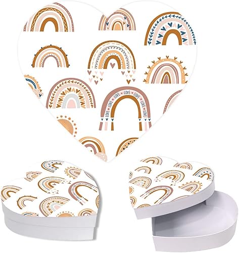 Miniatura 149 de Andaz Press Caja en forma de corazón para el día de San Valentín con tapa, caja reutilizable en forma de corazón, caja para golosinas, dulces