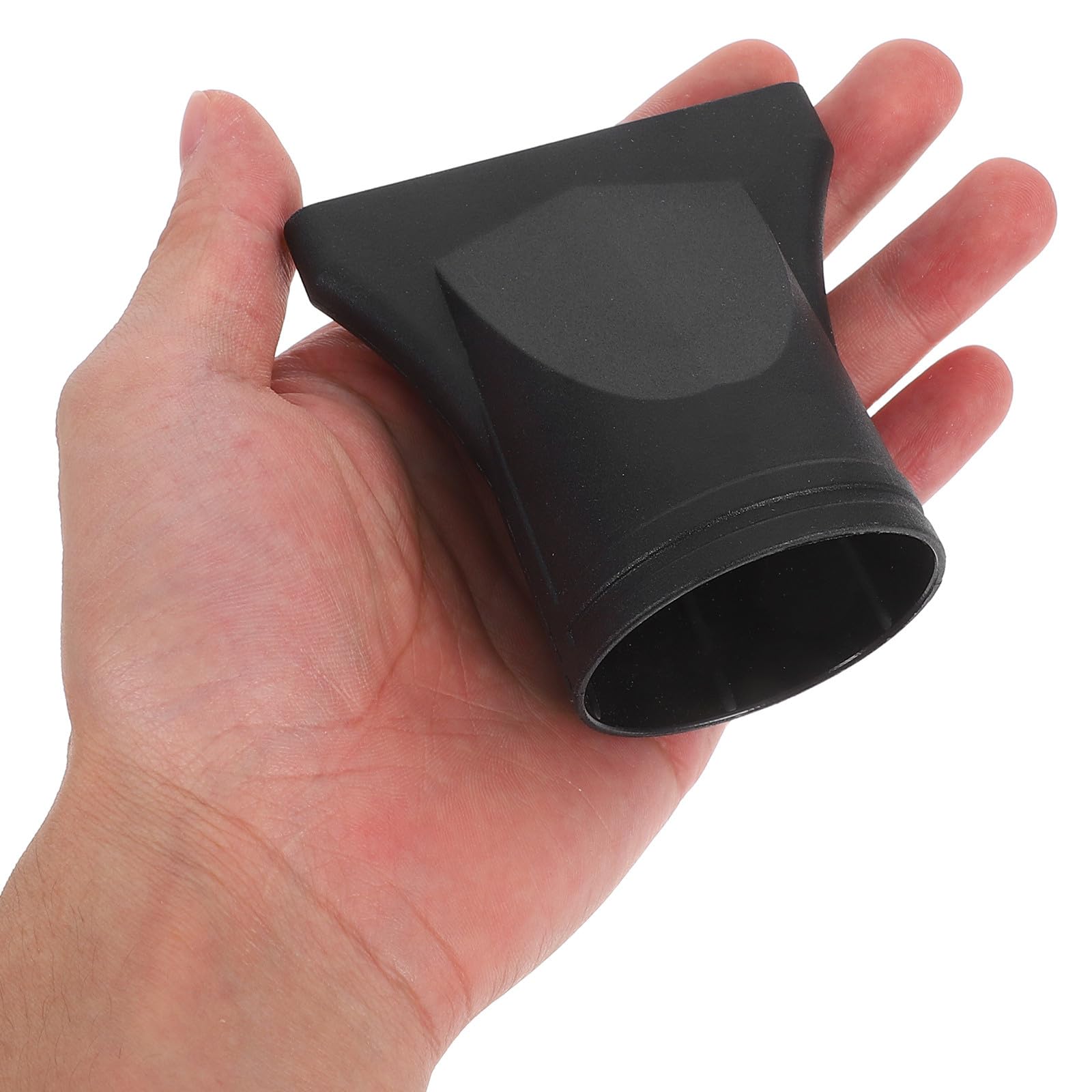 VOSAREA 2 Stück Schwarze Föhndüsen aus Kunststoff mit 44-46mm Universeller Passform und Gleichmäßiger Luftverteilung für Professionelle Salons und Tägliche Haarpflege