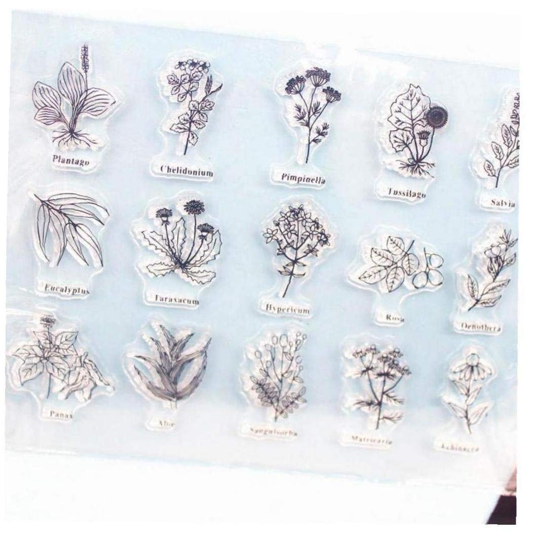 Foresta Silicone Trasparente Decorazioni Scrapbooking Goffratura Stampa 1sheet