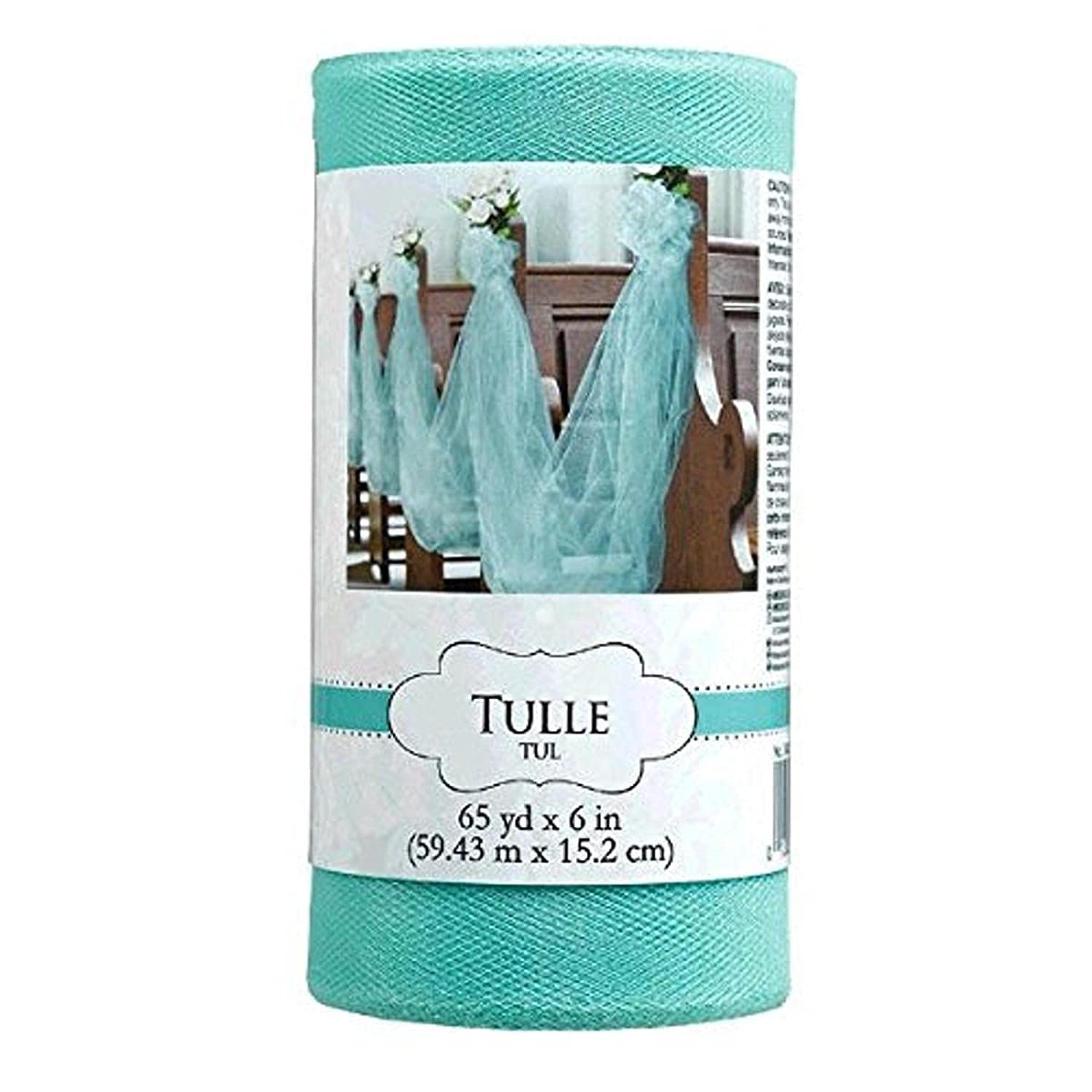 Amscan Robins Egg Tulle Spool - Blue