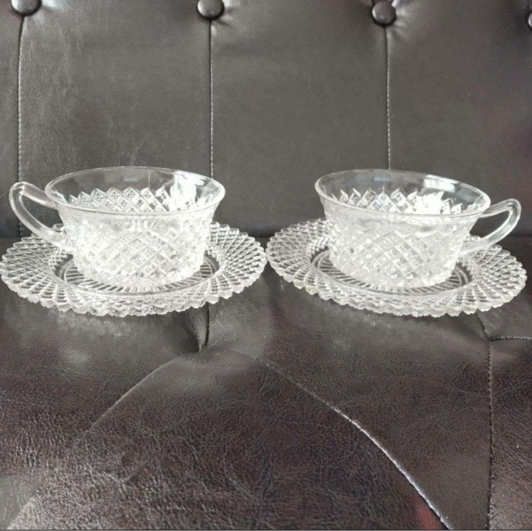 美品・アンカーホッキング　ウィートカスタードカップ 6個 美品・アンカーホッキング ウィートカスタードカップ 6個