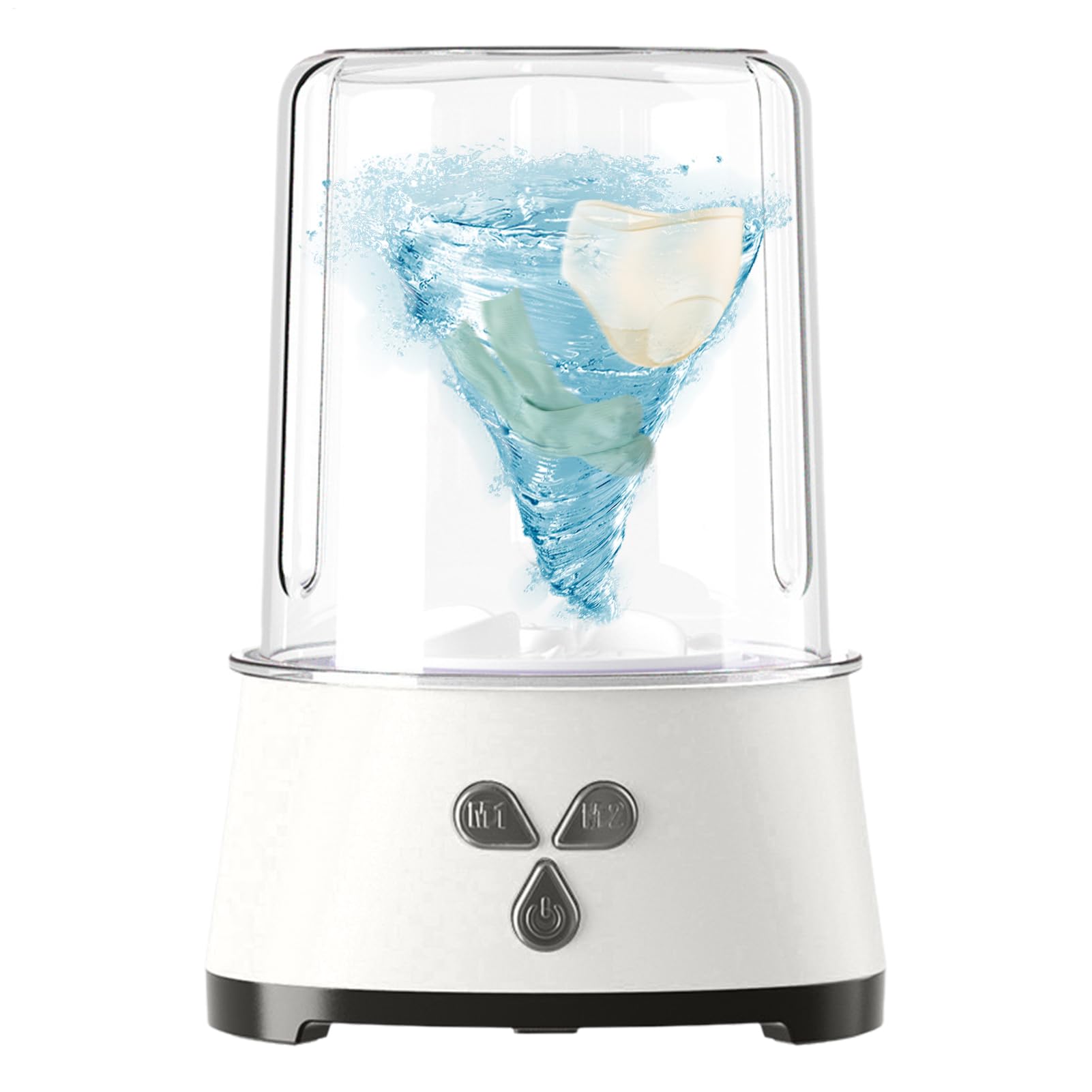 Machine à laver compacte sans fil avec batterie longue durée pour mini mini-lave-linge - 8