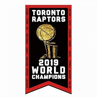 Toronto Raptors Flag 2019 NBA World Champions 3'x5' Flag Champs Banner