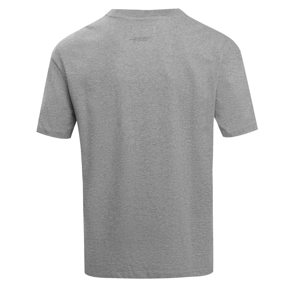 PRO Standard Men's NBA Neutral Short Sleeve Tee, Dark Heather Gray - Image 3