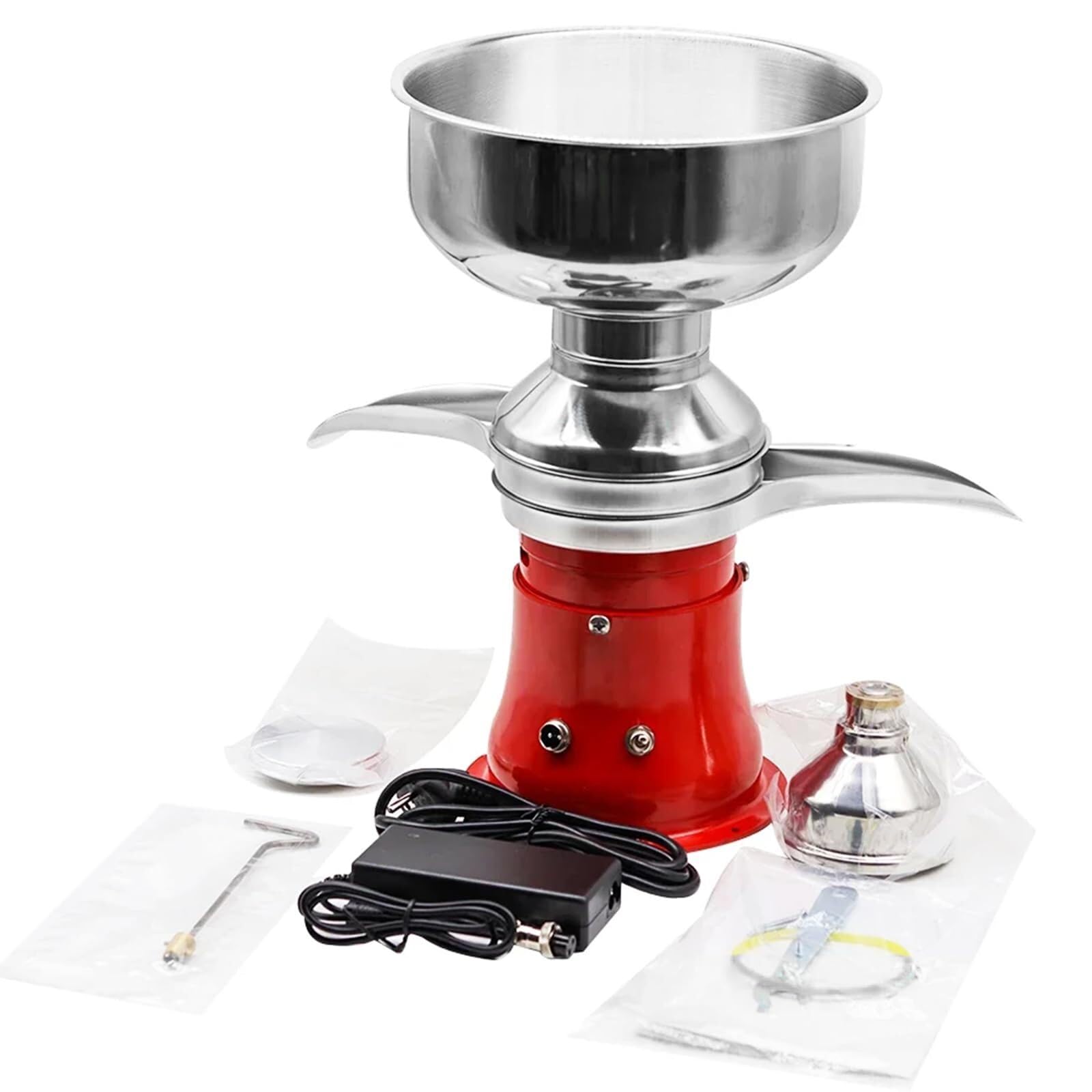 Séparateur de crème laiteuse pour lait cru afin de faire son beurre soi-même