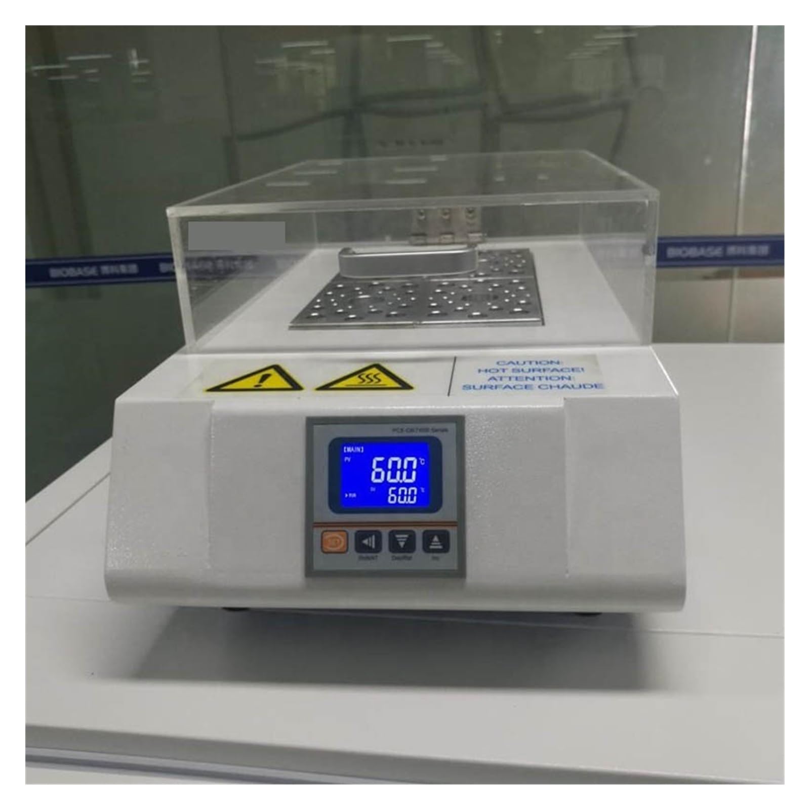 Mini incubadora de baño de Prueba de Tubo Superior de Banco Digital Incubadora de baño de calefacción de Bloque seco