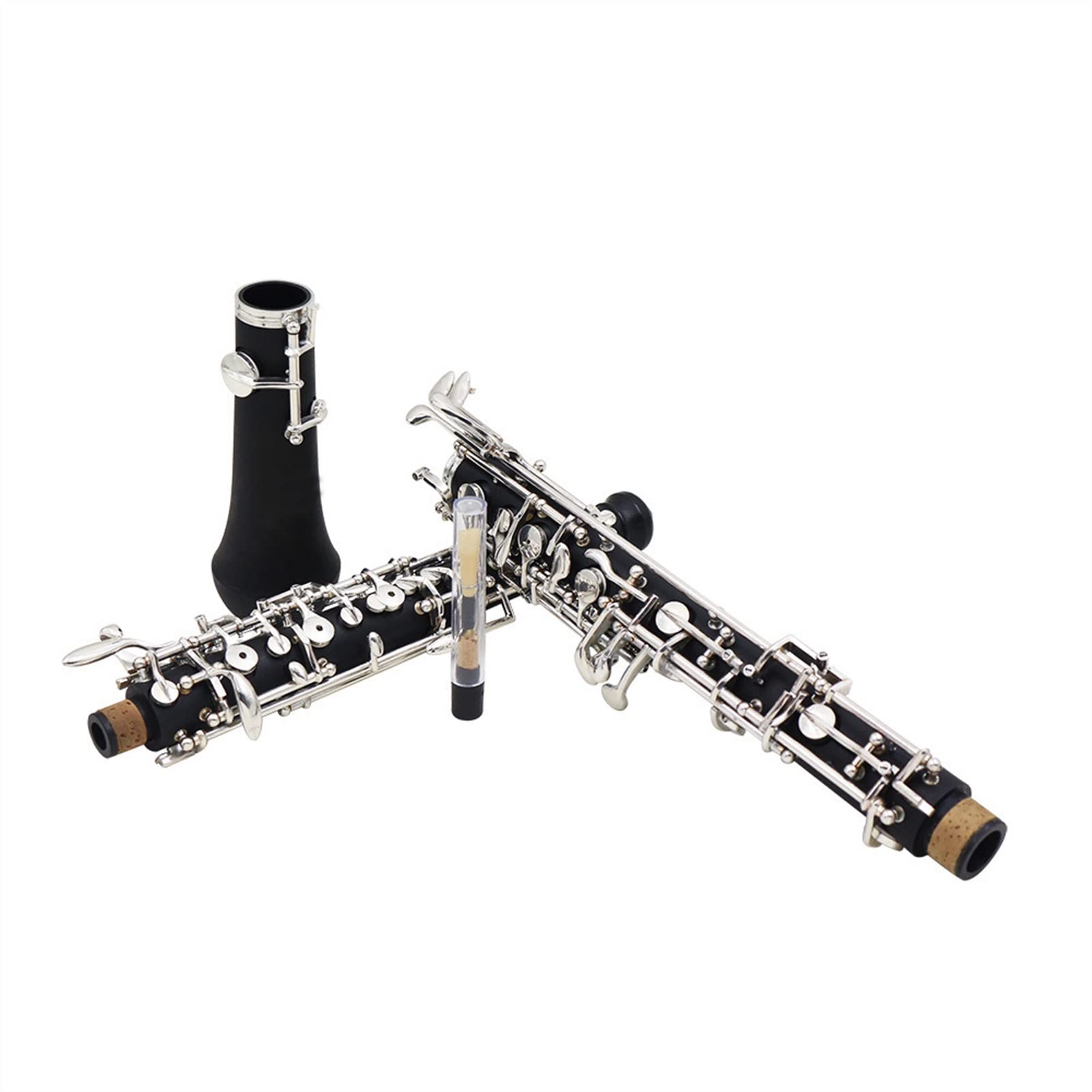 Strumento Oboe Professionale C Bakelite Automatico Automatico 22-Key Nero Tube Oboe Principiante di Oboe