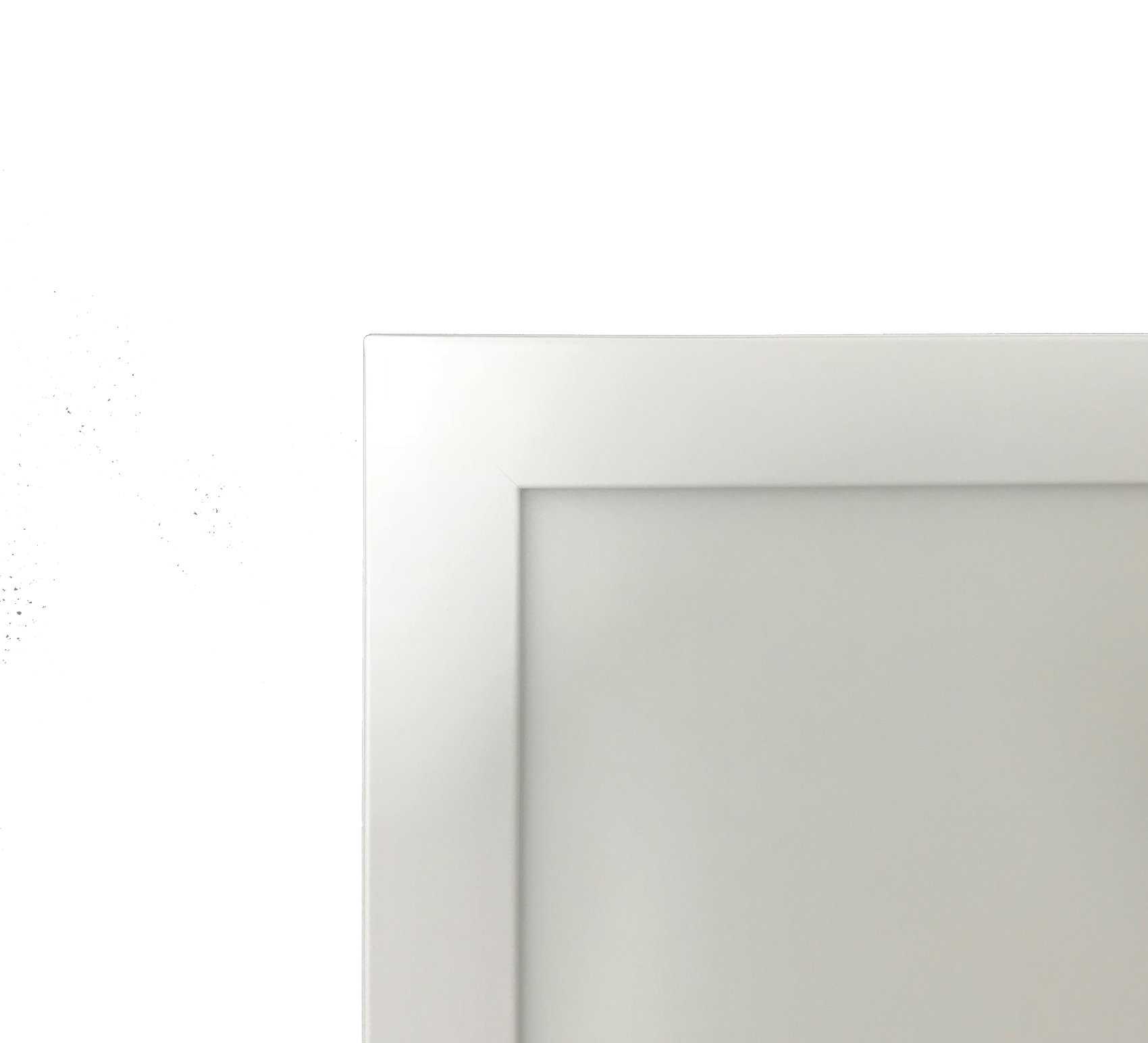3 Ultraslim 620x620 LED Einbaupanel Panel Einlegeleuchte Panelleuchte Deckenleuchte Deckenlampe weißer Rahmen 62x62 Kaltweiß 40w 4000 Lumen