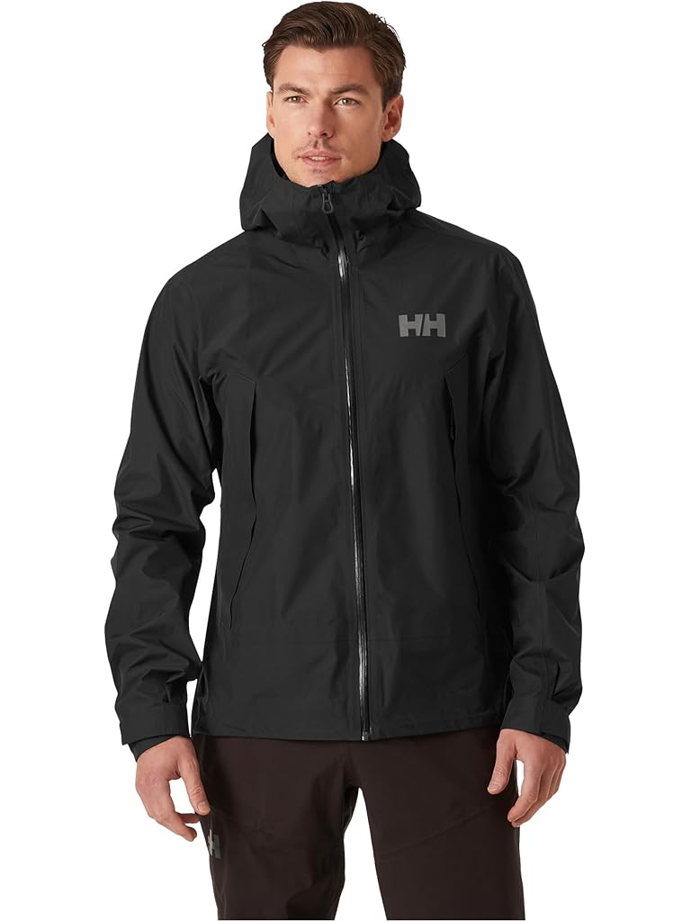 Black Helly Hansen Rain Jacket