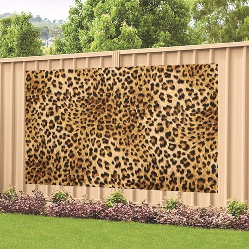 Fondo con estampado de leopardo 70.8 x 47.2 pulgadas miniatura 5