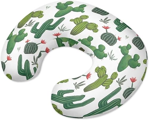 Miniatura 2 de Almohada de lactancia materna desmontable para recién nacido, funda y posicionador, lavable, protector de soporte para la cabeza, cojín esencial con