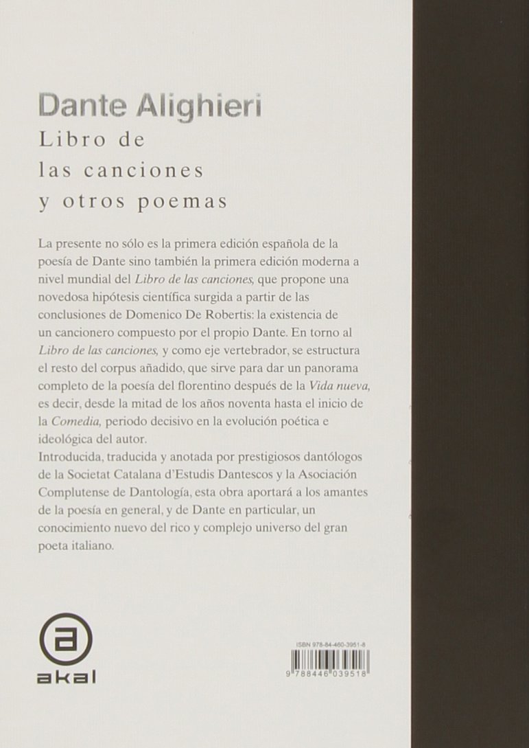 El libro de las canciones y otros poemas (Vía Láctea)