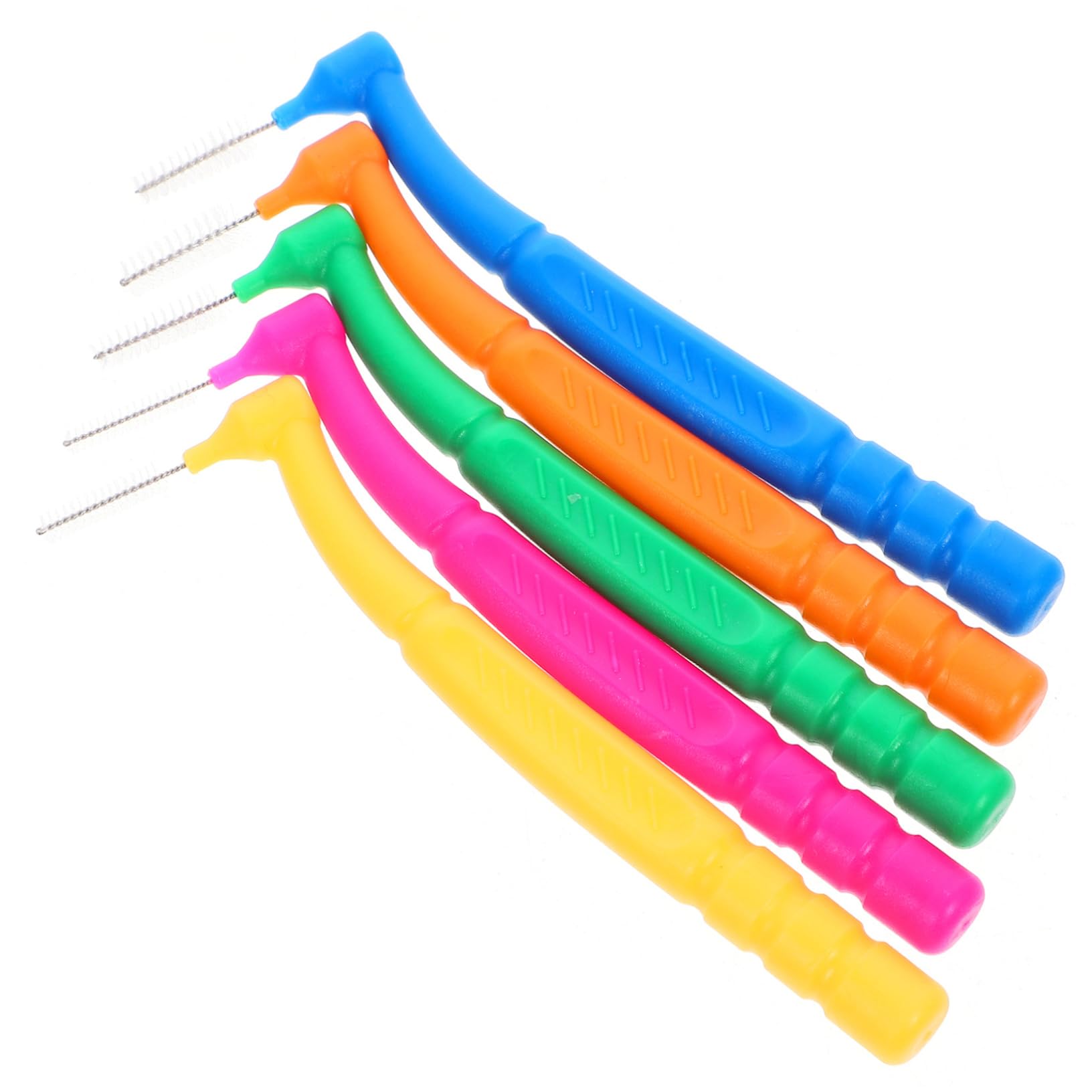 Healvian 250 Piezas Cepillo Interdental Cepillo De De Goma Herramientas De Limpieza De Cepillo De Limpieza Cepillos Interdentales Entre Plástico
