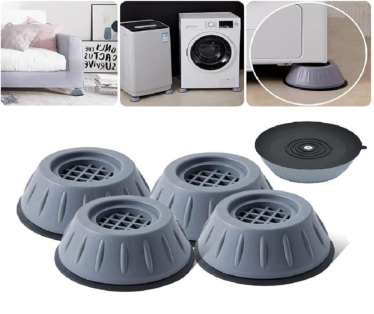 See full amazon price history chart for Washing Machine Vibration Pads - Adjustable Dryer Shock & Noise Cancelling Pads, Anti Vibration Pads for Washing Machine Support, Height Adjustment Feet for Refrigerators (Round -0A) Washing Machine Vibration Pads - Adjustable Dryer Shock & Noise Cancelling Pads, Anti Vibration Pads for Washing Machine Support, Height Adjustment Feet for Refrigerators (Round -0A) (B0DGVBQ9R7) Amazon Price History, Amazon Price Tracker