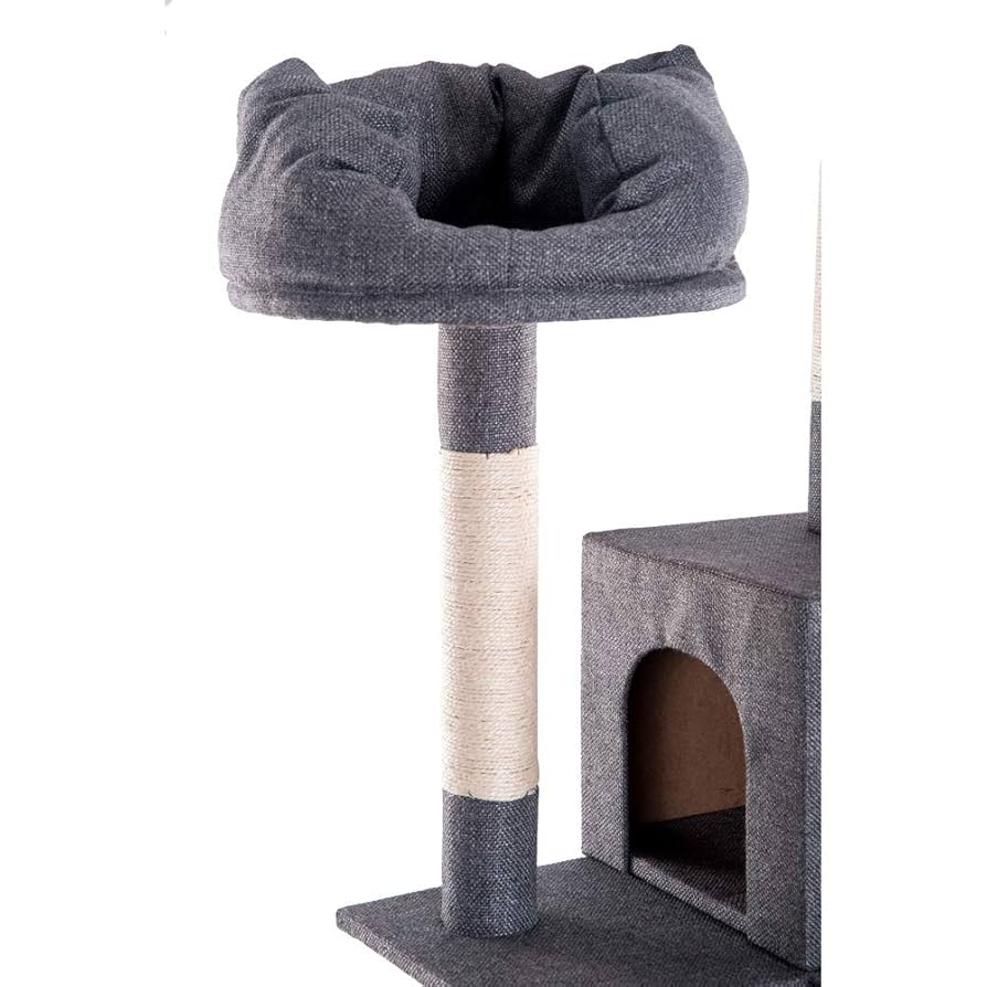 Amazon | キャットタワー 据え置き 多頭 大型猫 おしゃれ 全高