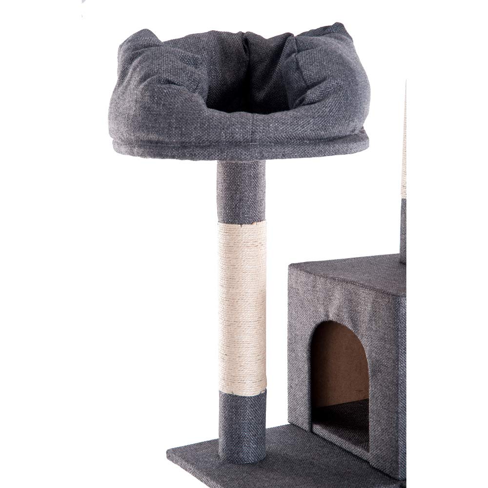 キャットタワー 据え置き多頭大型猫おしゃれ全高175cm猫用品猫おもちゃ グレー Amazon | キャットタワー 据え置き 多頭 大型猫 おしゃれ 全高