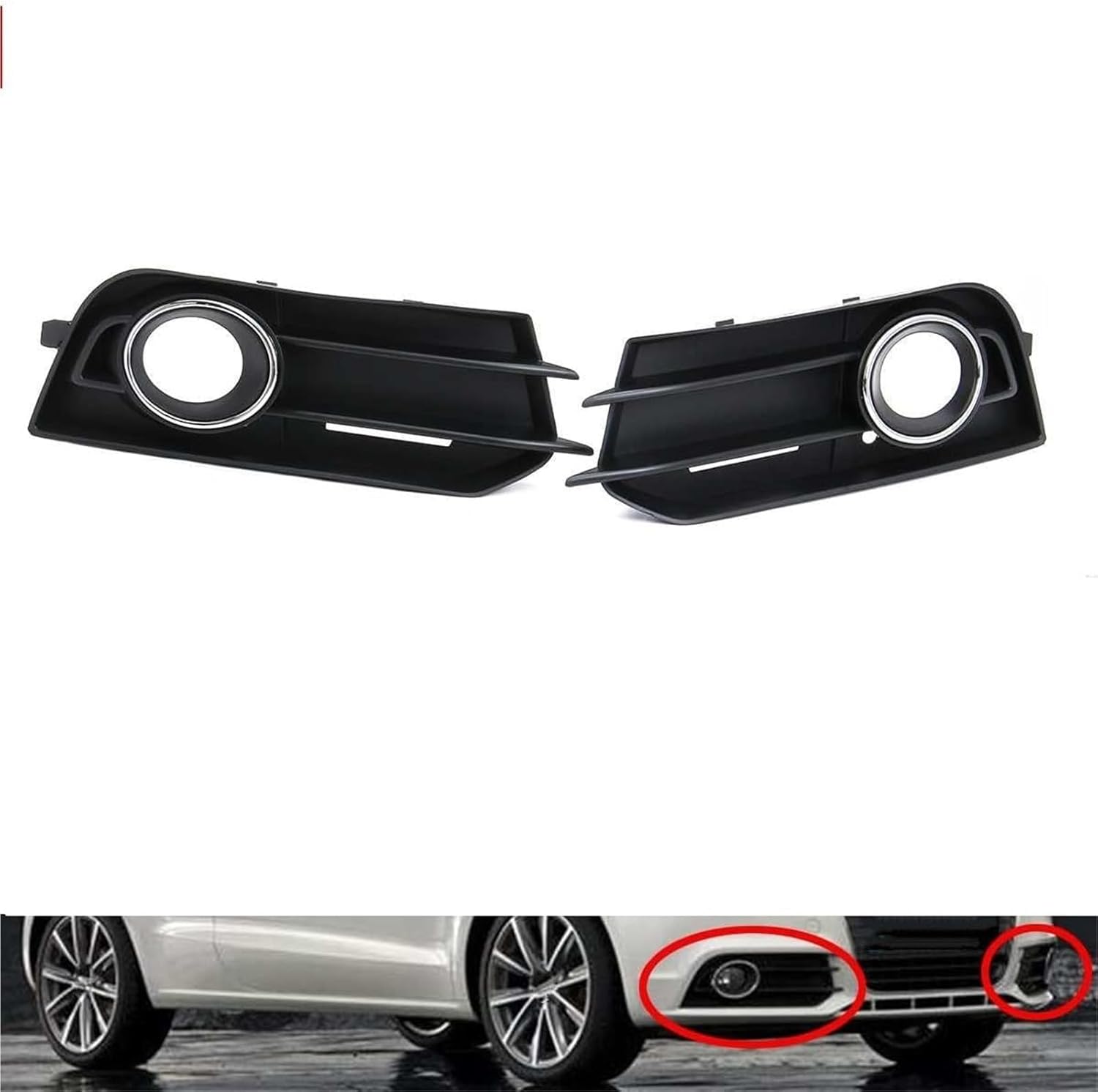 Amazon | 純正品 WRX STI VAB F型 フォグカバー 左右セット | 外装・エアロ