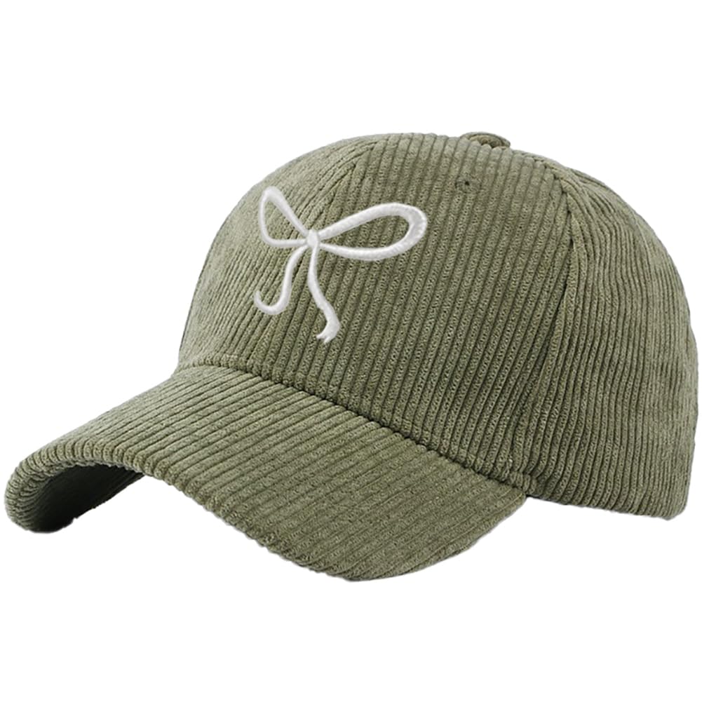 Unisex Corduroy Baseball Cap Vintage Solid Color Adjustable Trucker Cap Hat for Outdoor Travel