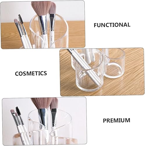 Miniatura 5 de Caja de almacenamiento de cosméticos Caja de almacenamiento de acrílico Contenedores de maquillaje Contenedor transparente Organizador de cosméticos