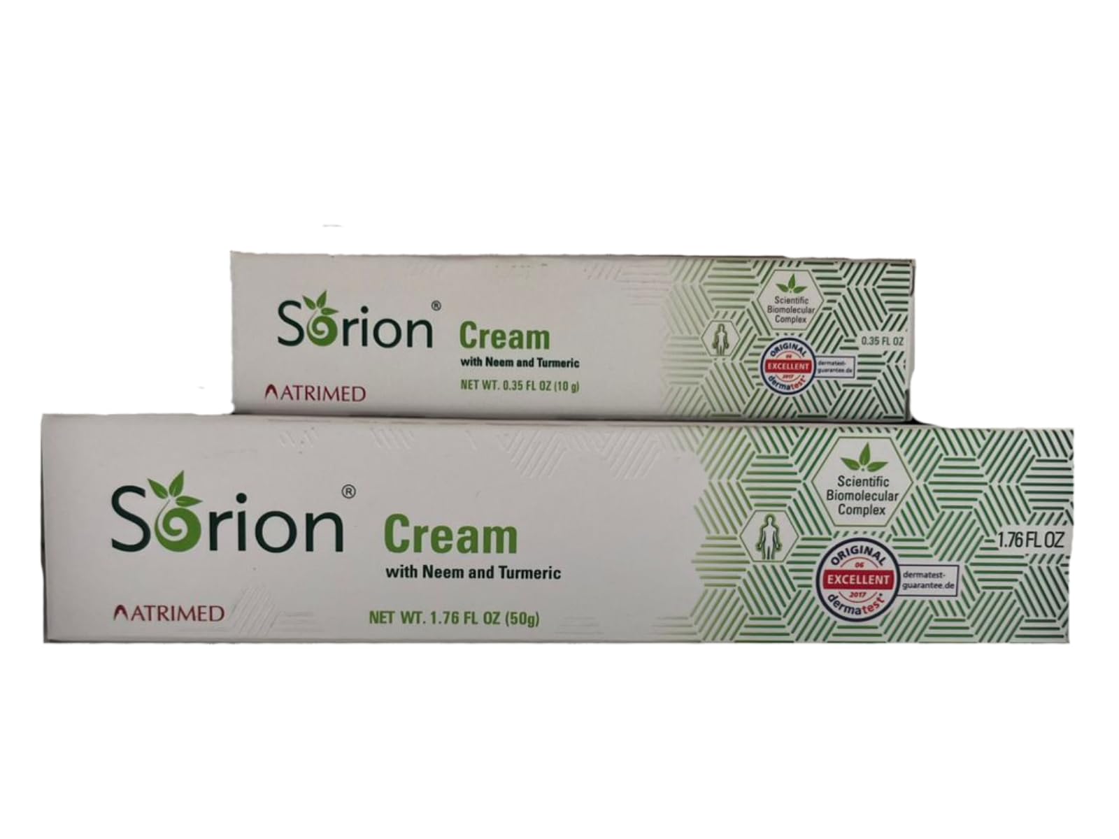 Atrimed Sorion Cream For Dry, Itchy & Flaky Skin | With Neem and Turmeric For All Types of Psoriasis | Reduces Itching & Smoothens The Skin | 50g