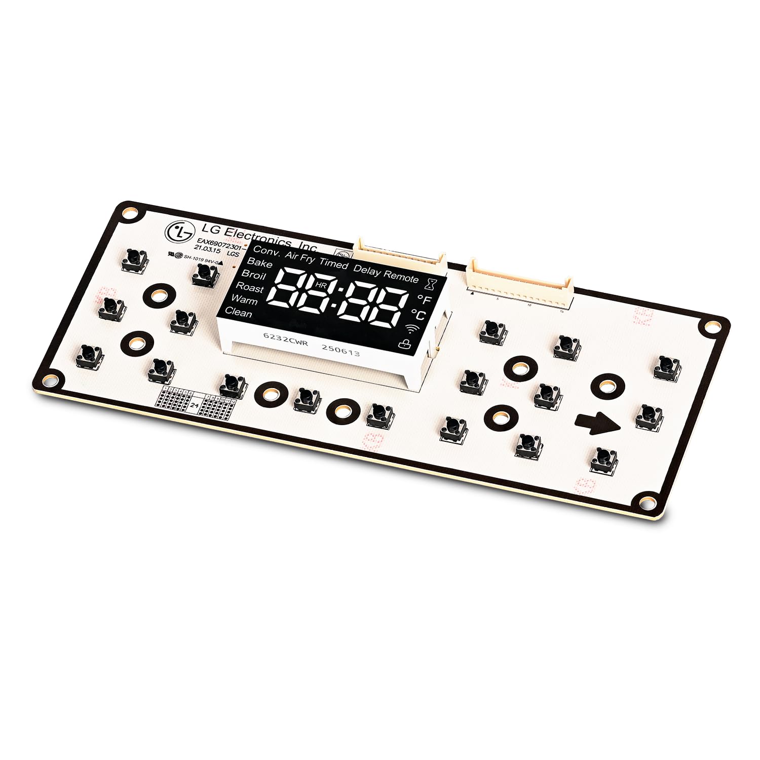 EBR89296404 Range Display Control Board Compatible With LG