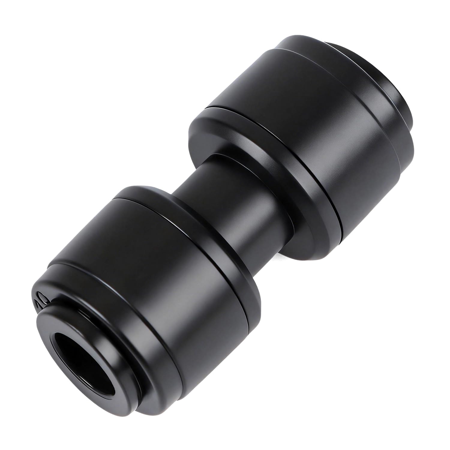 Copadri Quick Connect 1/4" Drip Irrigation Coupling Fitting: 32 Pieces Push to Fit Drip Line Coupler Parts for 1/4-Inch Tubing Leak Free Dripline Hose