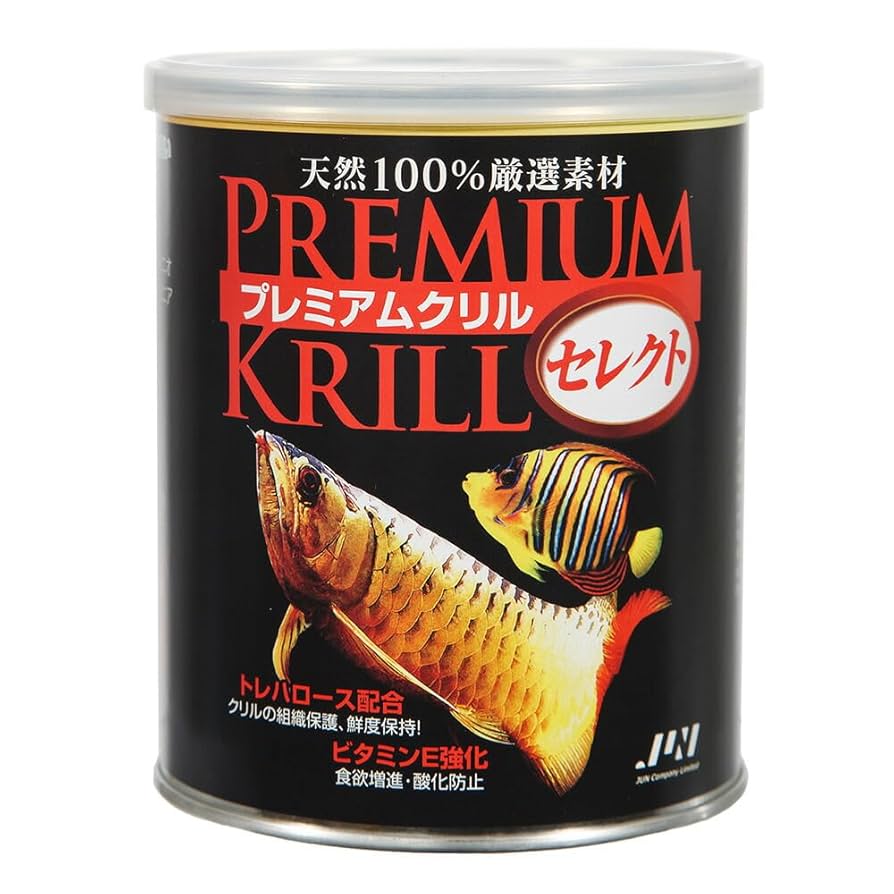 Amazon | JUN プレミアムクリル セレクト 82g 大型魚
