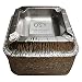 usy Einweg-Aschenbecher aus Aluminium Outdoor Aschenbecher Alu (20 Stck. Packung)