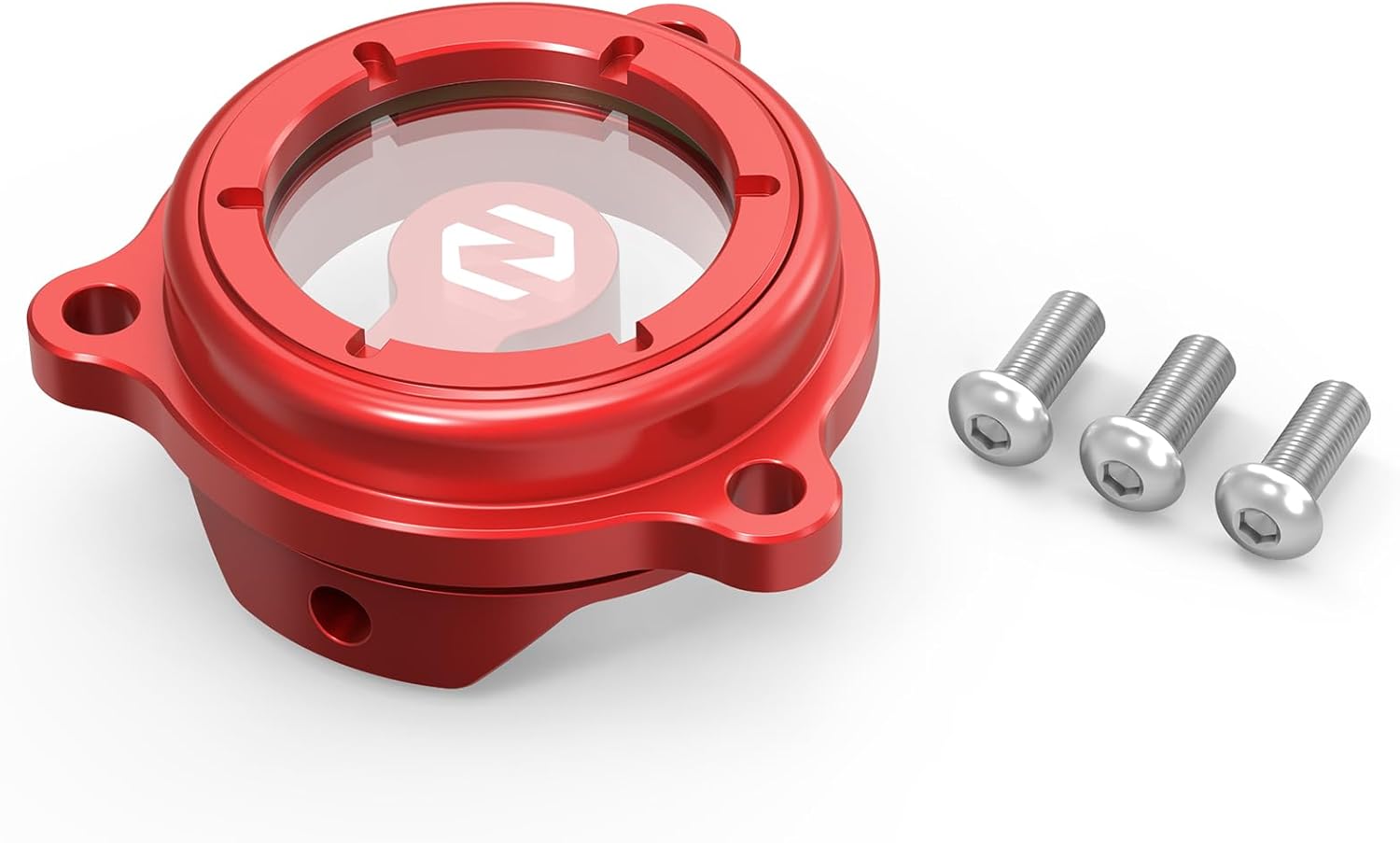 NICECNC Motorcycle Engine Oil Filtrar Cap Cover Compatible with Honda XR600R 1990-2000 XR650L 1993-2024,Aluminum
