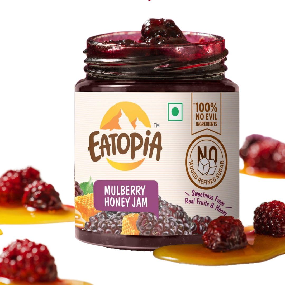 Eatopia Mulberry Honey Jam | Pack of 1 (B0CLJDCJJR) Amazon Price History, Amazon Price Tracker