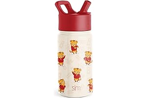 Simple Modern Daniel Tiger Kids Water Bottle, Perfect for School and Outdoor Adventures