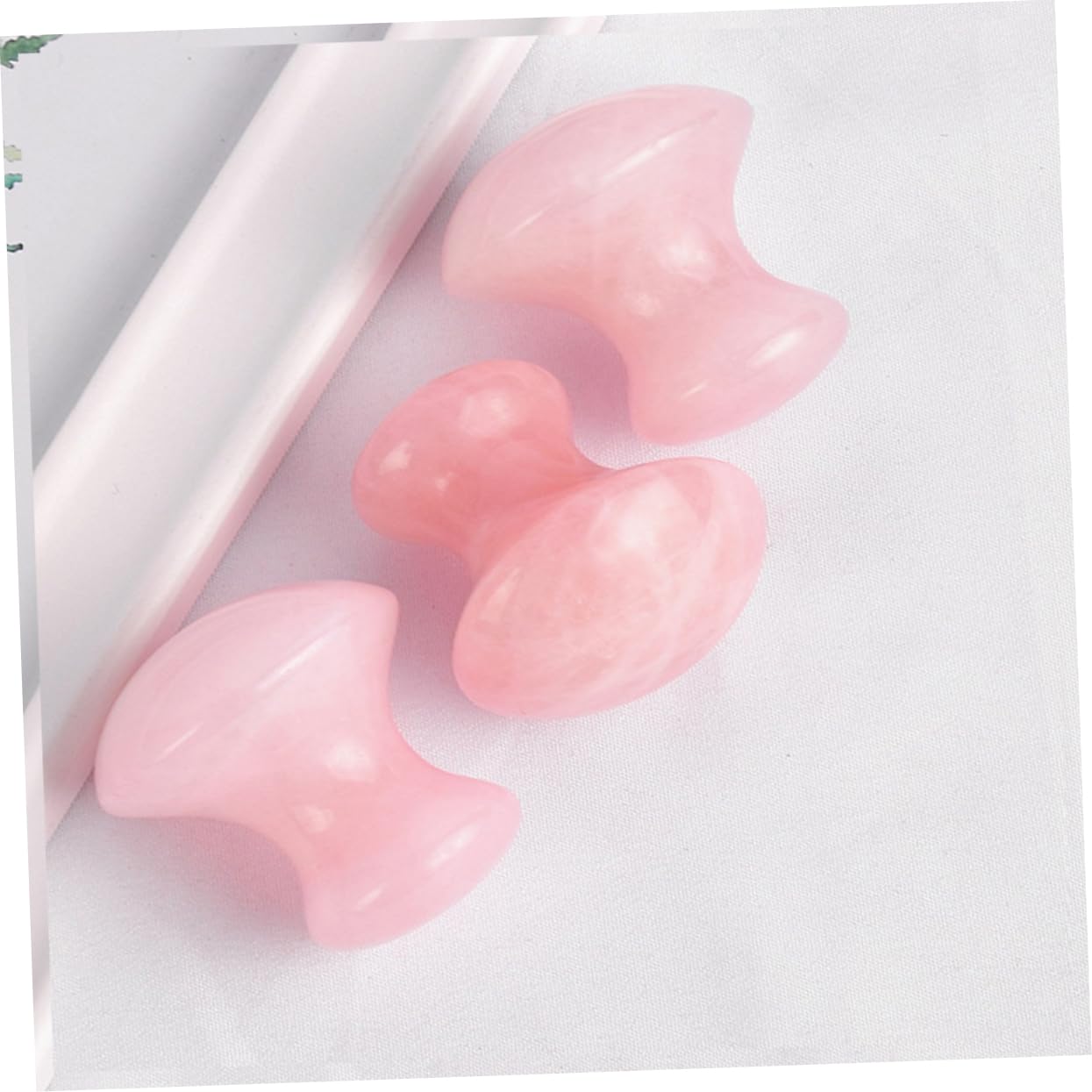 Healvian 3 Piezas De Piedra De Masaje Facial Herramienta Facial Para Masaje De Desguace De Rodillos Masajeadores Manuales De Cuero Cabelludo Herramientas De Masaje Facial De Jade
