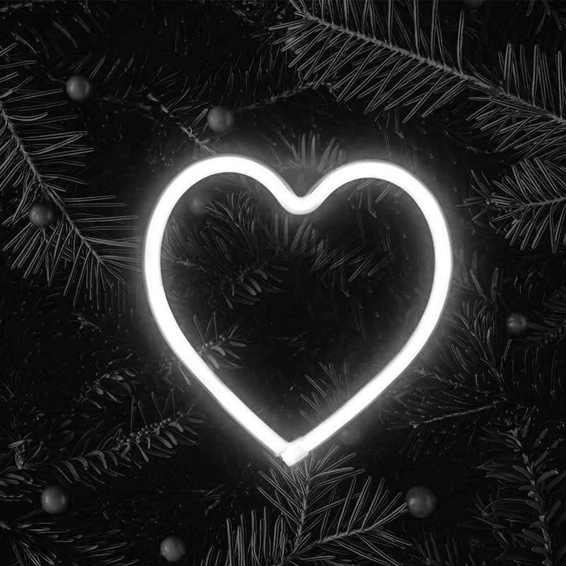 Amazon.co.jp : ネオン常夜灯, LED ネオンサイン ナイトライト ハート