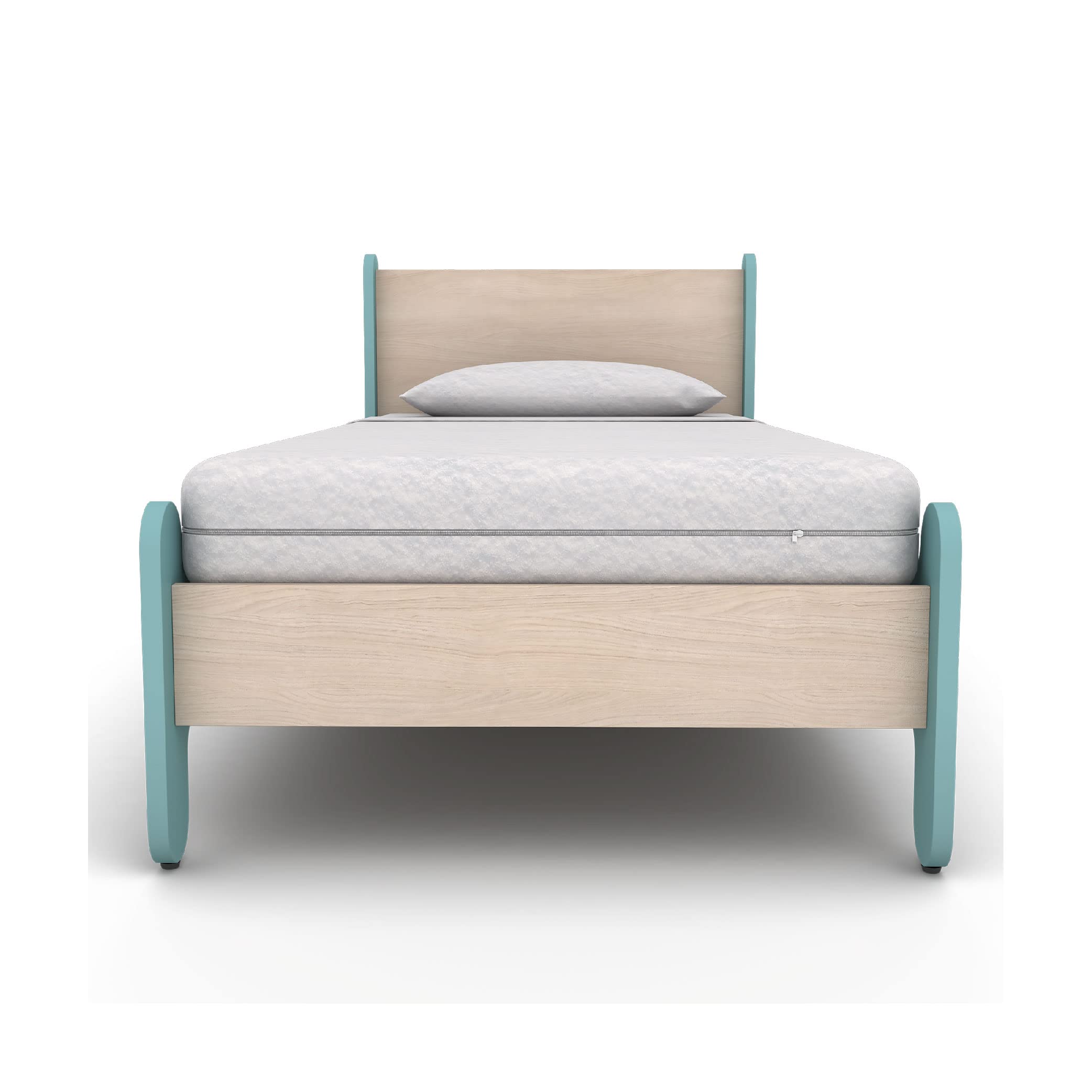Smartsters Reversible Flip Mattress for Kids |White Chocolate | Rectangle | Single Bed Size 6 | Mattress Single Bed Pure Cotton for Bedroom or Sofa Bed or Mattresses Single Bed-image-1