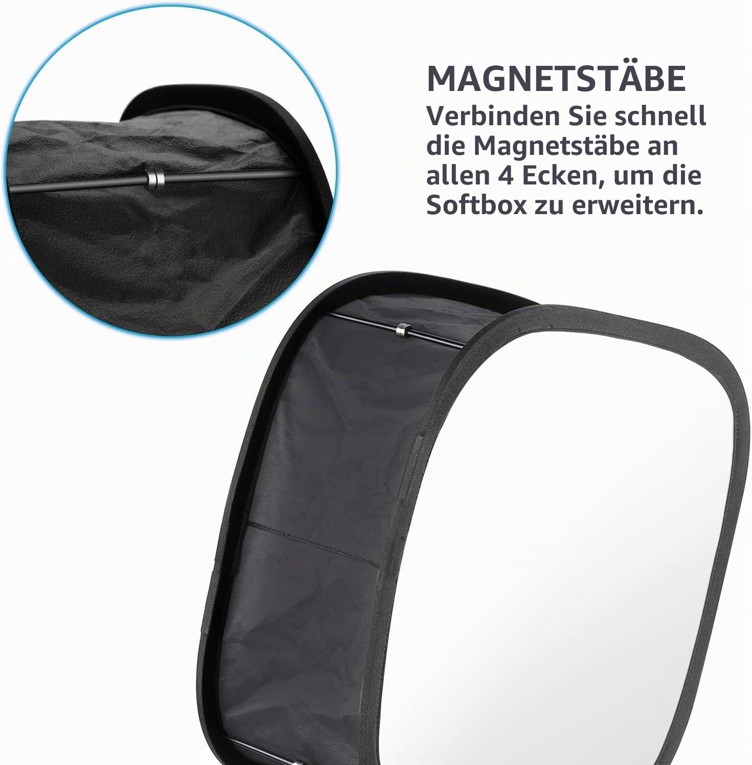 Neewer 2er Pack LED Licht Panel Softbox für 660 480 Videoleuchte – Bild 8