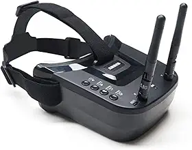Óculos FPV de 5,8 GHz, fone de ouvido de vídeo ARRIS VR-009 5,8 G, 40 canais, HD, 3 polegadas, tela 16:9, mini óculos FPV para drones quadricóptero FPV
