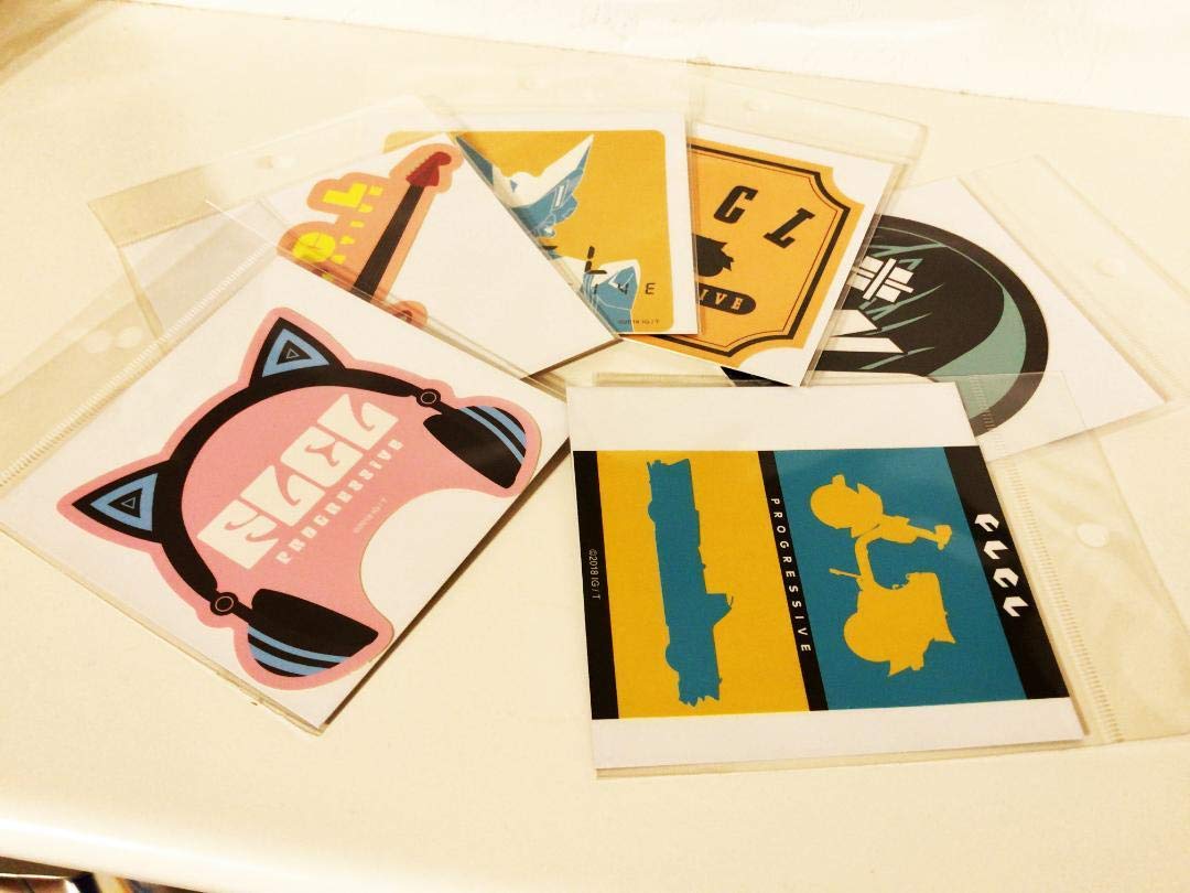 Amazon.co.jp: ステッカー6枚全種「フリクリ プログレ・オルタナ