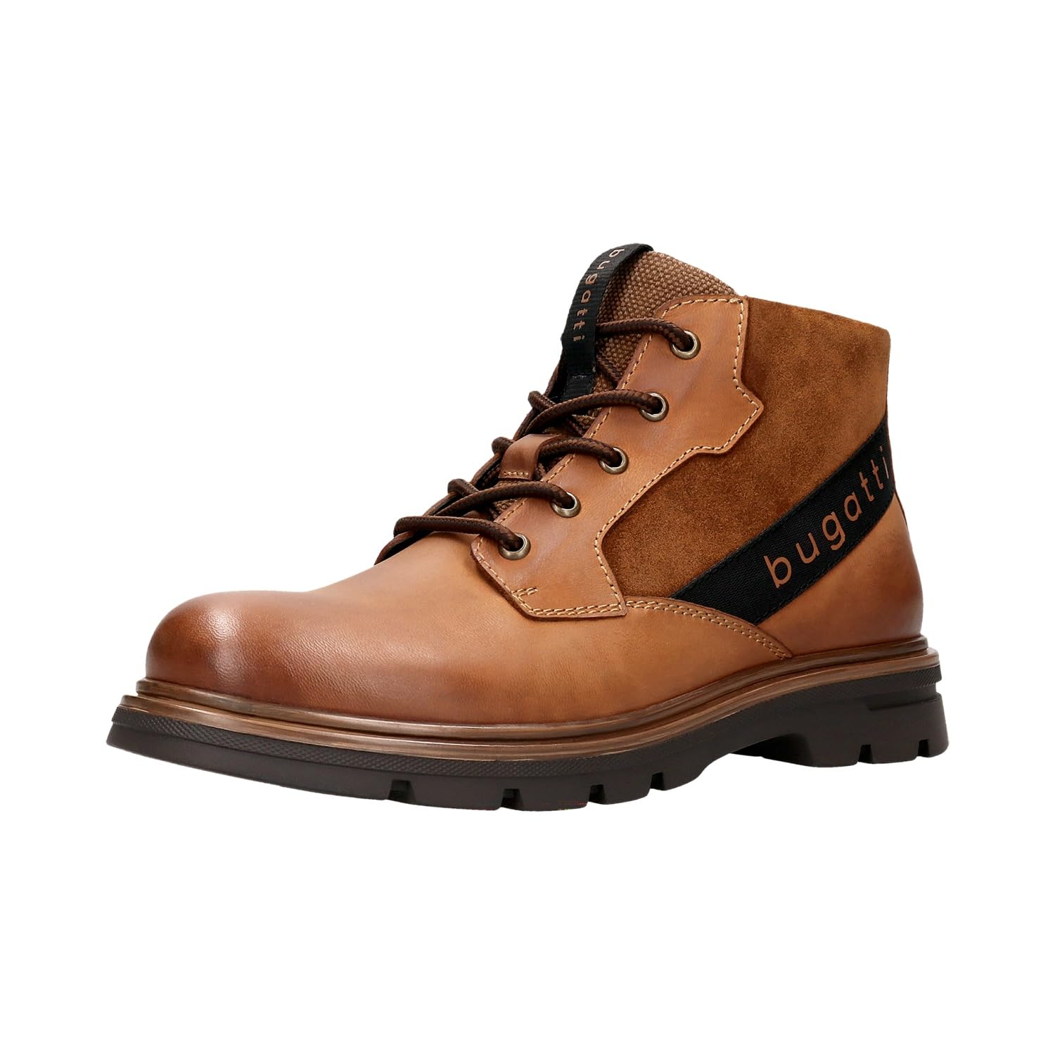 bugatti Men's Boots, 323-AV630, Cognac, 41, Cognac, 7 UK