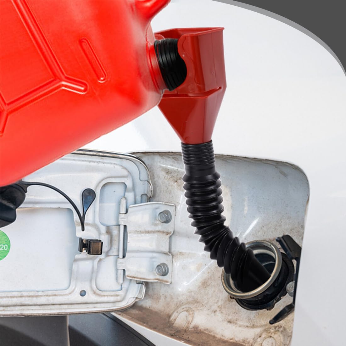 Imbuto Universale In Plastica Con Beccuccio Lungo Per Auto E Moto - Olio, Acqua, Carburante