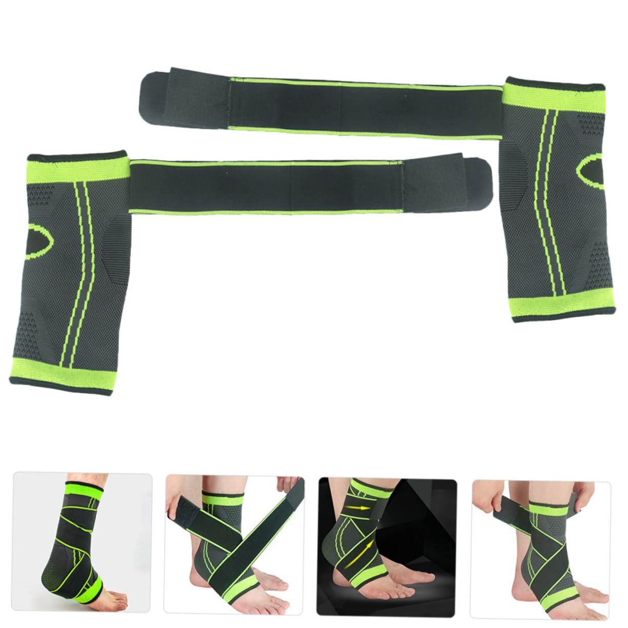 Beavorty Compression Ankle Sleeve Brace Ankle Support for Women Men Sports Pads Support Warmth Sleeve Braces