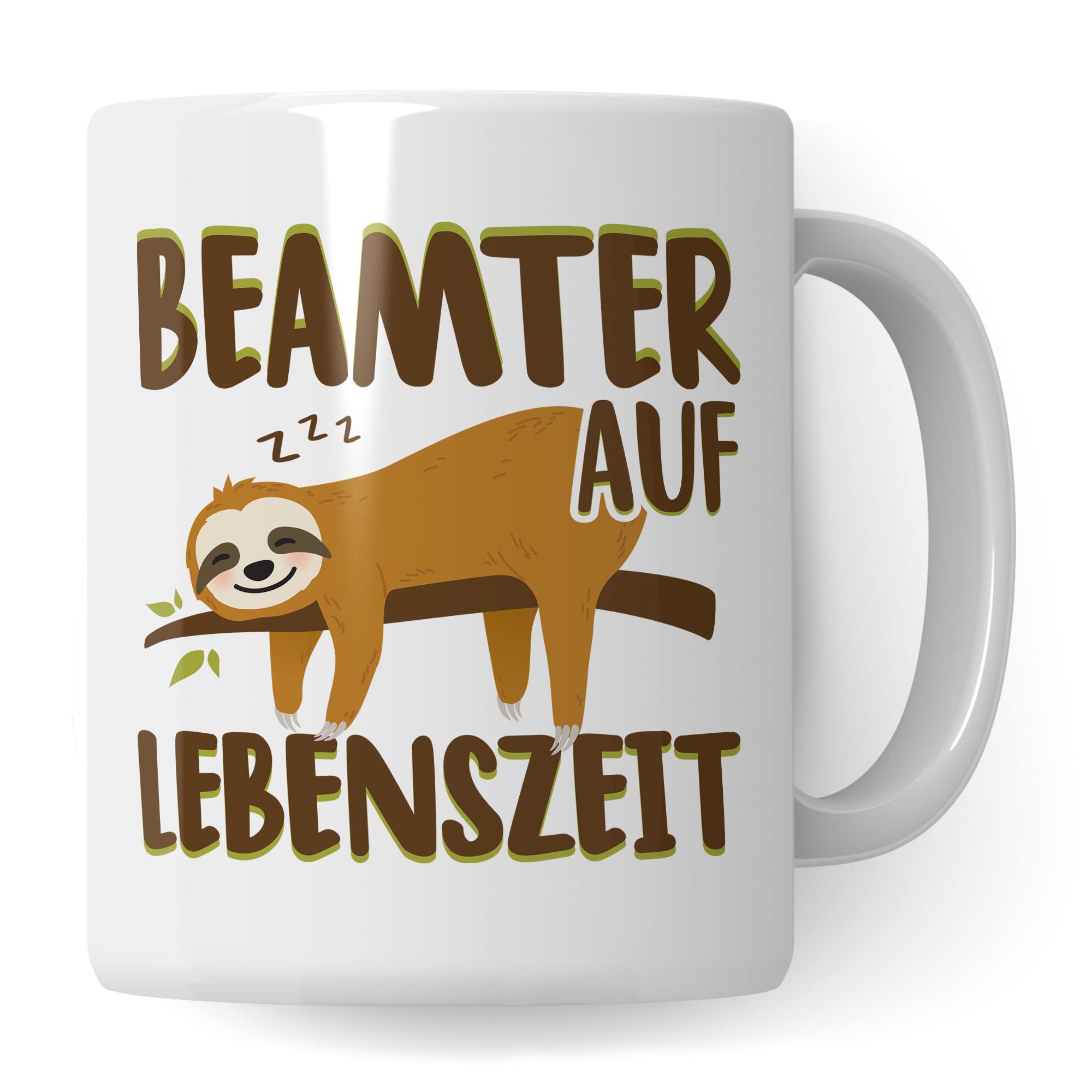 Pagma Tazza Divertente Per Dipendenti Pubblici - 'Beamtin' - Regalo Per Polizia, Vigili Del Fuoco, Amministrazione - 330 Ml