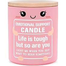 Funny Emotional Support Candle, Cheer Up Gifts for Women, Friends
