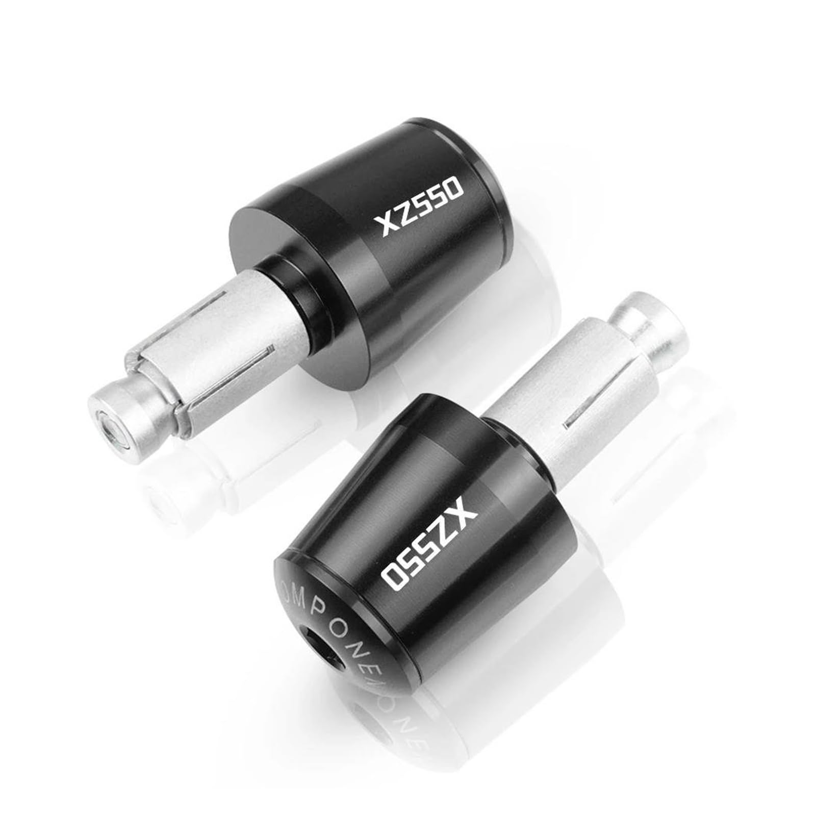 Poignées guidon XZ550 finitions haut de gamme pour moto 22mm