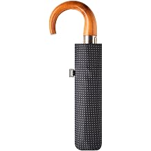 Doppler 39" Fiber Magic Mini Strong Hook Handle Compact Umbrella