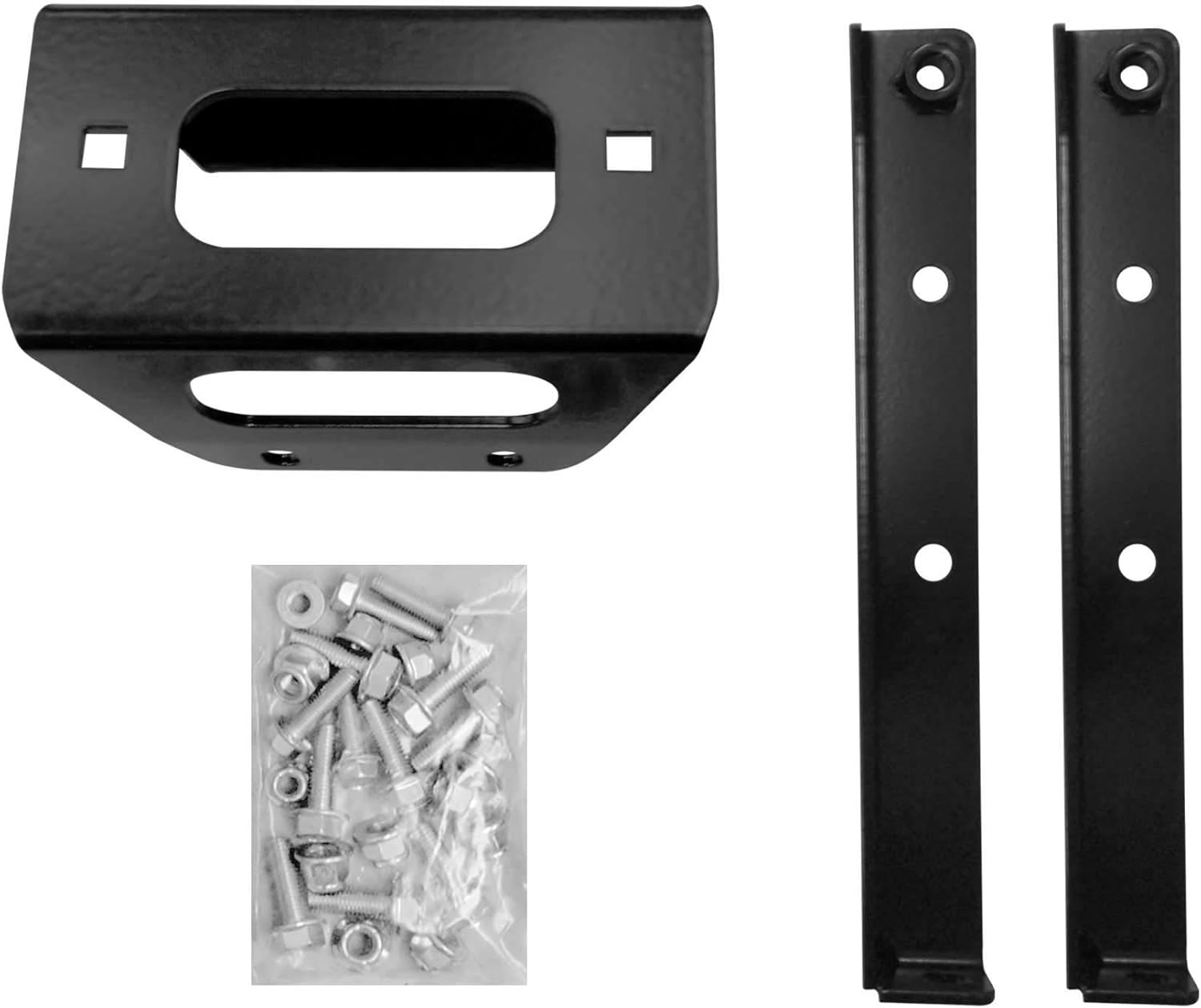 SuperATV 6000 lb Black Ops Winch with Heavy Duty Winch