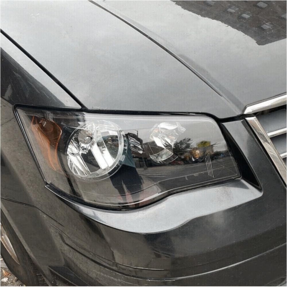 Amazon.com: YOYOCOLL Headlight Right Side Plastic Clear Lens Black 